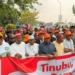 DERECOGNITION OF ADC LEADERS: Scores Of Protesters Led by Atiku, Obi, Kwankwaso Submit Petition To INEC