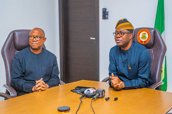 Peter Obi and Makinde