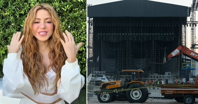 Technician Dies During Stage Construction For Shakira’s Brazil Concert 1 SHAKIRA