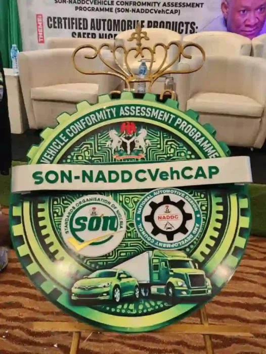 SON, NADDC Launch VehCAP To Curb Substandard Vehicle Imports