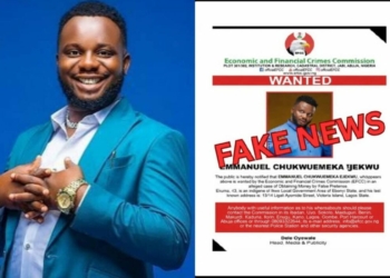‎EFCC Warns Skitmaker Sabinus To Stop Posting Fake Messages, Clout Chasing ‎