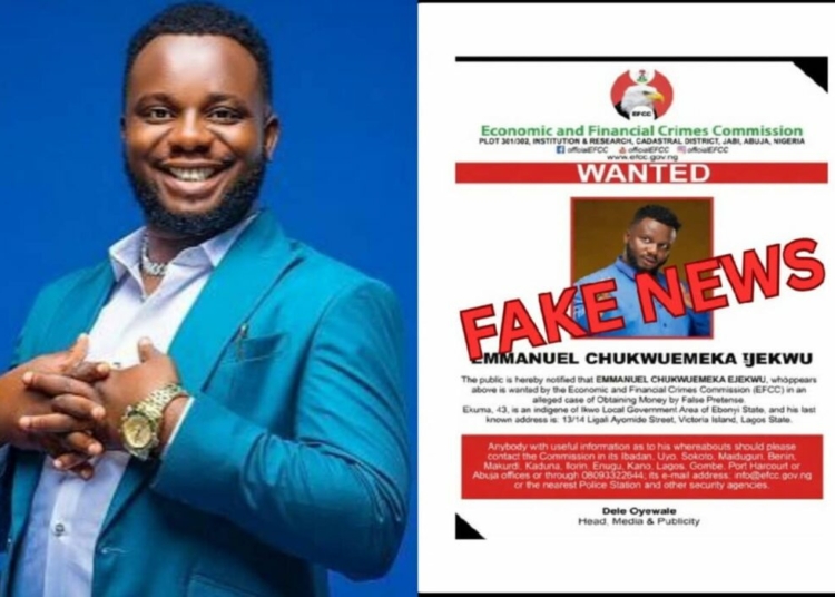 EFCC Warns Skitmaker Sabinus To Stop Posting Fake Messages, Clout Chasing 1 Sabinus
