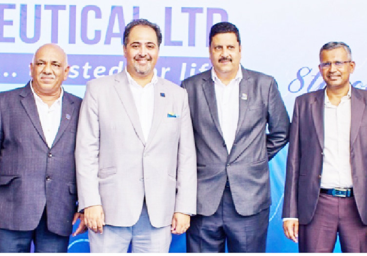 Pharma Company Deepens Local Drug Production With New WHO-standard Plant In Ogun 1 L-R: Mr Hitesh Patel, Sam Pharmaceutical (North Team); Mr Amit Bhojwani, Chairman Sam Pharmaceutical; Mr. Tapan Singhal, Sam Pharmaceutical Marketing Head and Mr Jeyaram Perumal, CFO Sam Pharmaceutical, at the inauguration of Sam Pharmaceutical manufacturing facility In Ogun State, recently….