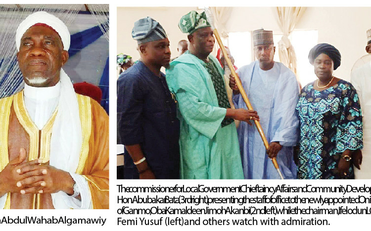 Sheikh Algamawiy Hails Presentation Of Staff Of Office To Oniganmo 1 Sheikh Algamawiy Hails Presentation Of Staff Of Office To Oniganmo