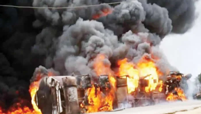 Kaduna Explosion: Pi-CNG & EV Reassures on Gas Safety, Urges Calm, Says Probe Underway 1 TANKER EXPLOSION