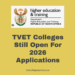 Applications Open For 2nd Phase Of TVET Programme 5 Applications Open For 2nd Phase Of TVET Programme