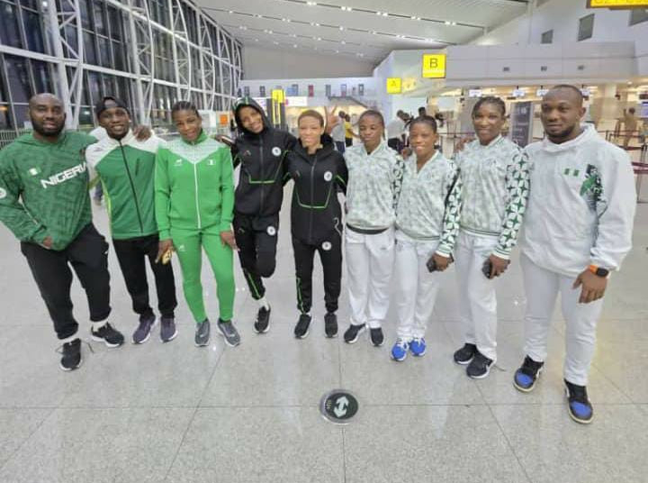 Team Nigeria's Wrestlers Depart For African Championships With High Hopes 1 Team Nigeria 1