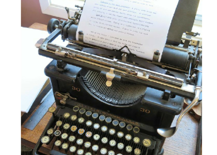 THINGS REMEMBERED: The Typewriter: Once A Trusted Work Companion 1 Typewriter