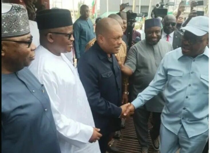 Wike Visits Wadata Plaza, Insists PDP Still Main Opposition Party 1 WIKE 1