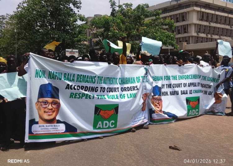 ADC Faction Protests At INEC, Demands Bala As National Chair 1 WhatsApp Image 2026 04 01 at 6.18.03 PM 1
