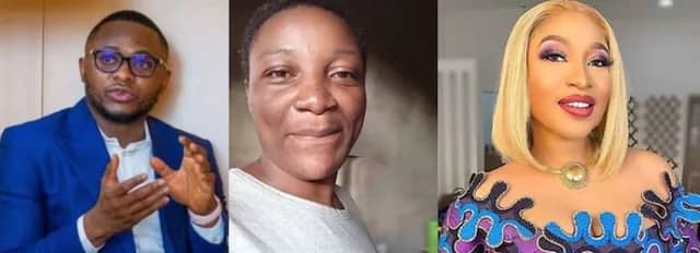 Tonto Dikeh, Ubi Franklin Pledge N1m To Woman Who Moved Into Incomplete Building With Family