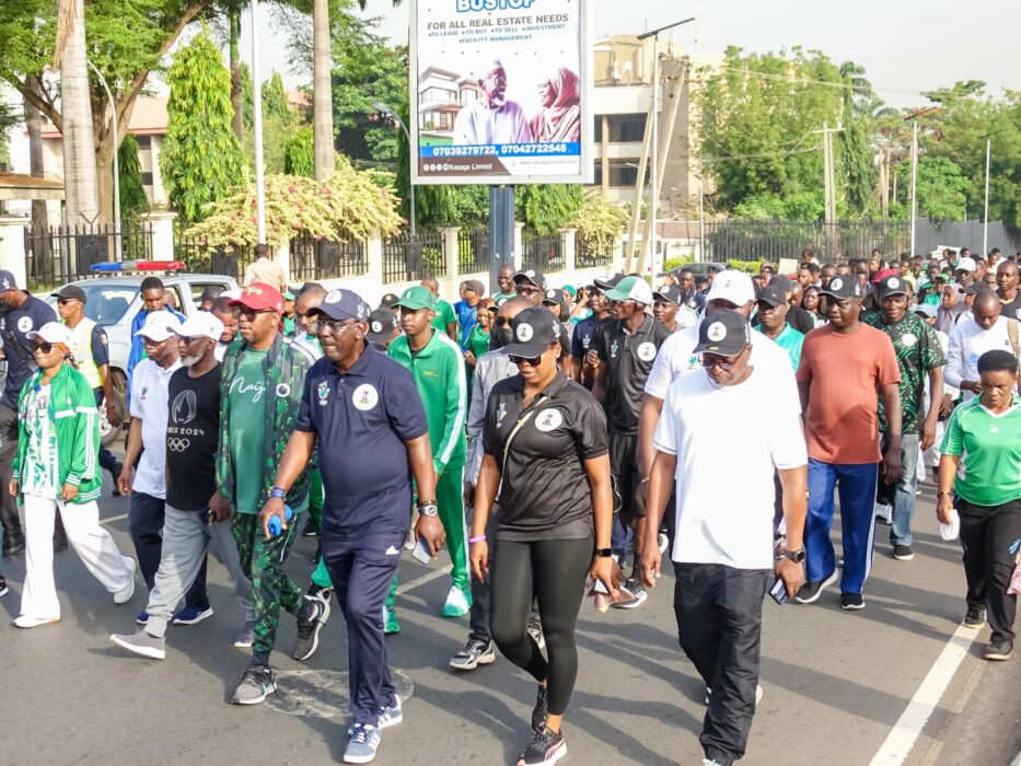 Abuja Erupts In Historic Celebration As Adeboye, Dikko, Others Lead Peace March To Mark International Day Of Sports