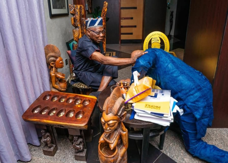 Governor Abiodun Prostrates For Obasanjo For Gracing Ogun Project Commissioning 1 WhatsApp Image 2026 04 08 at 12.01.20 PM