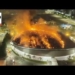 Fire Damages Roof Of Rio Olympic Velodrome