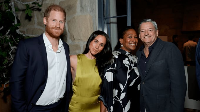 Prince Harry And Meghan Markle Attend Netflix Party Amid Rumours Of Disagreement