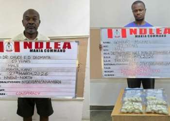 NDLEA Arrests 93-yr-old Man, Medical Doctor For Drug Trafficking