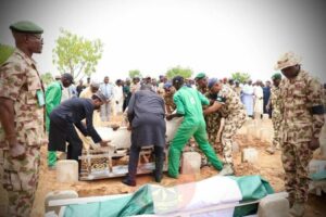 PICTORIAL: Defence Minister, Zulum, Service Chiefs Present As Slain Brig-Gen Braimo, Others Buried In Borno 5 WhatsApp Image 2026 04 15 at 16.06.38