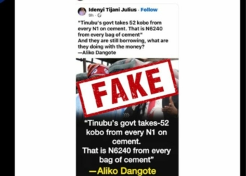 Dangote Group Denies Viral Claim Linking Tinubu Government To Cement Sale Revenue