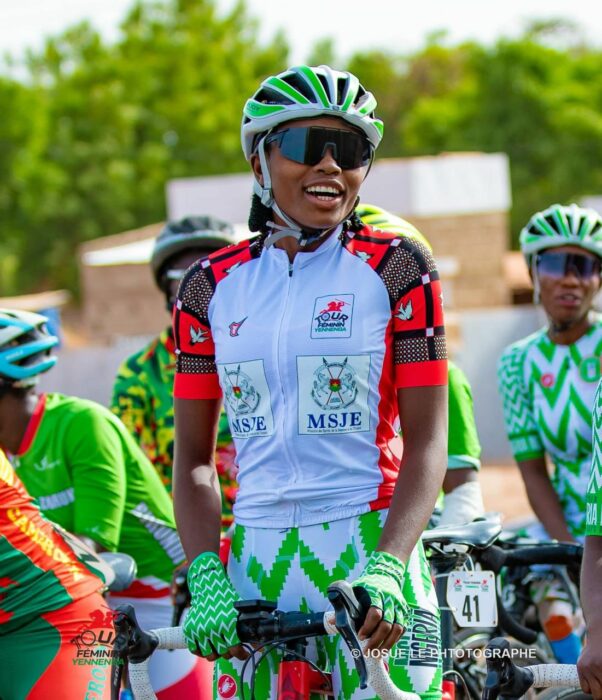 Nigerian Teenage Cycling Sensation, Grace Osaretin, Conquers Stage 5 Of Tour du Burkina Faso