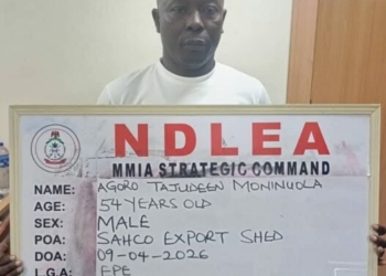 PICTORIAL: NDLEA Intercepts Cocaine, Loud In Food Flasks, Snacks, Arrests Fashion Designer, Others