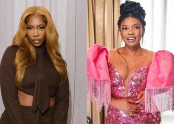 ‎Tiwa Savage Shows Support, Endorses Yemi Alade’s New Makeup Collections