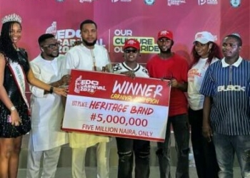 Finally, 2025 Edo Carnival Winners Receive Prizes As Organisers Address Delay Controversy