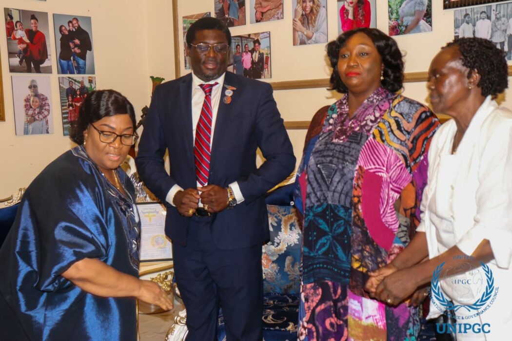 UNIPGC Global President Ojadah Leads Delegation To Mourn With Ex-Liberian VP
