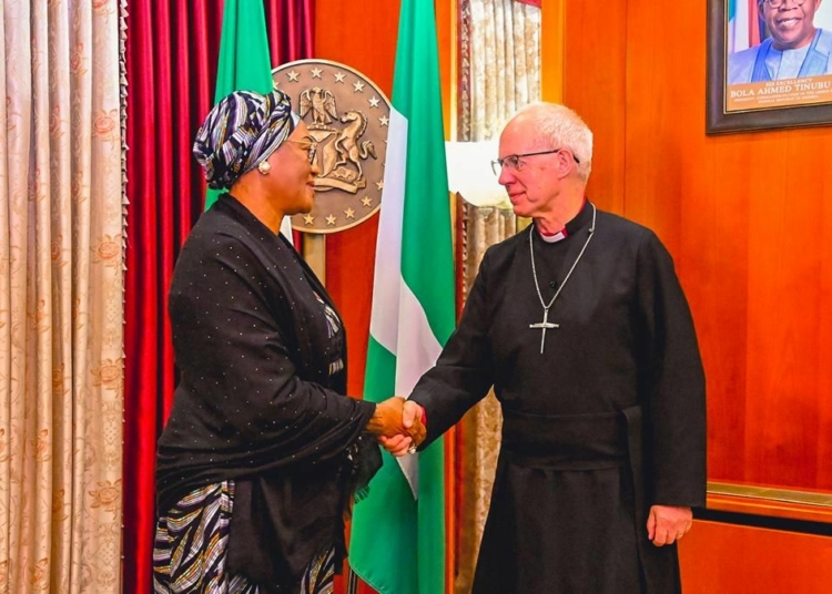 Remi Tinubu Meets Justin Welby, Seeks Fair View Of Nigeria 1 WhatsApp Image 2026 04 22 at 5.19.15 PM