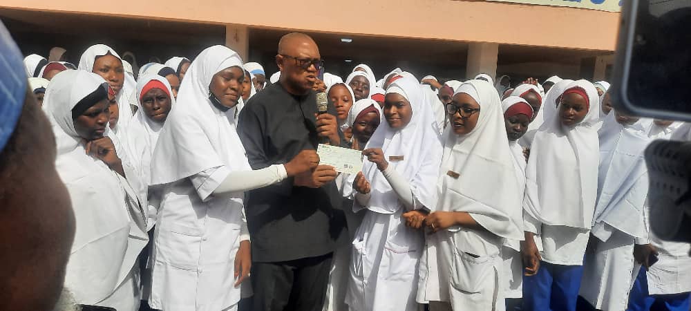 Obi Donates N25m To 3 Schools, Awards Scholarship To Islamiyya Student In Bauchi