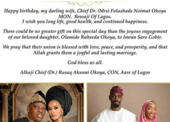 Billionaire Rasak Okoya’s Daughter Olamide Gets Engaged