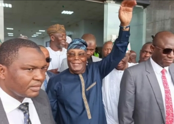 PICTORIAL: Atiku, Obi, Kwankwaso, Ex-APC National Sec Akpanudoedehe, Others Arrive Ibadan For Opposition Summit