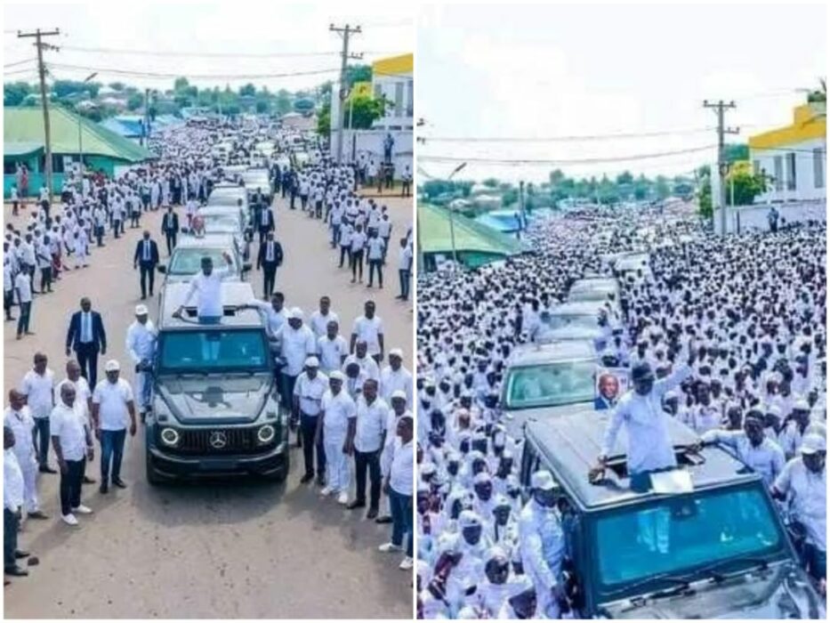 Nasarawa 2027: Wadada’s Campaign Crowd Photos Spark Controversy