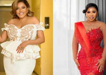 Toyin Abraham Hits Back at Critics Over Viral Video With Uche Jombo