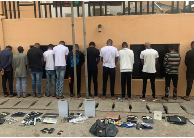 EFCC Busts Abuja ‘Yahoo Academy’, Arrests 31 Suspects, Recovers Devices 1 Yahoo Boys in Abuja 2