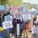 Alleged Coup: Wives, Children Of Detained Officers Protest At National Assembly