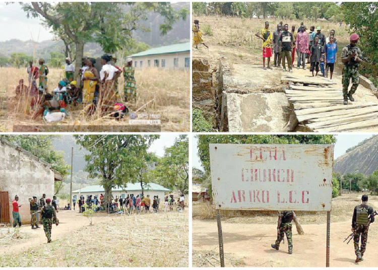 Easter: 27 Killed In Kaduna, Benue, Katsina Attacks 1 Army rescued 31 church worshippers abducted by terrorists on Sunday during an Easter church service in Ariko Village, Kachia local government area of Kaduna State. PHOTOS: NIGERIAN ARMY