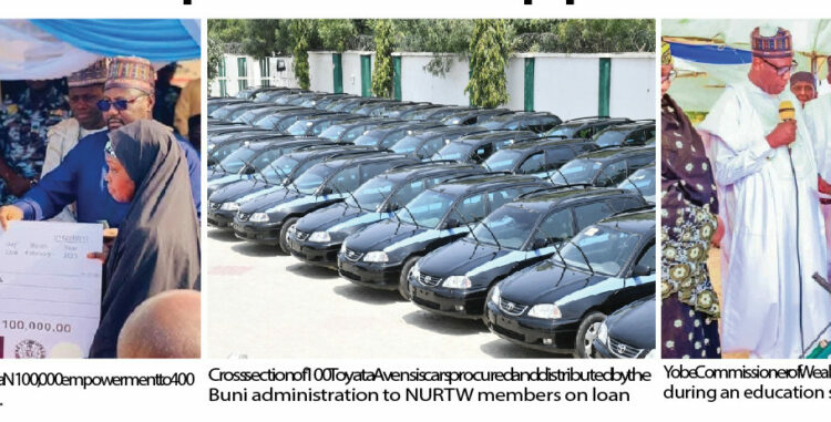 How Buni’s Wealth Creation Ministry's Innovative Investments Expand Jobs, Opportunities In Yobe 1 buni wealth creation in yobe