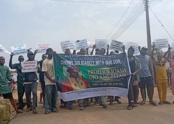 Kogi Youths Protest Alleged Political Persecution Of INEC Chairman