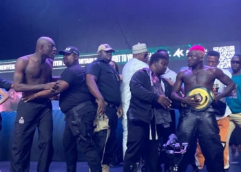 Portable, Carter Efe Clash Ahead of Celebrity Boxing Match