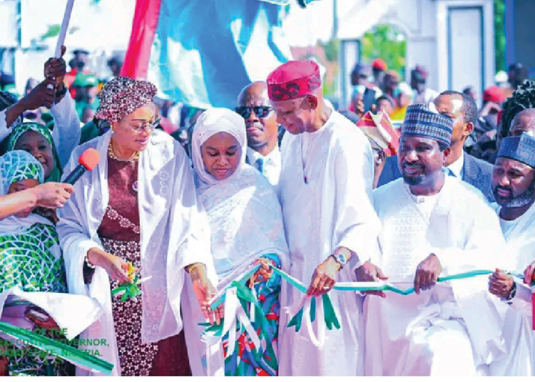First Lady Oluremi Tinubu Inaugurates Kano Road As Gov Yusuf Names New Project In Her Honour 1 kano