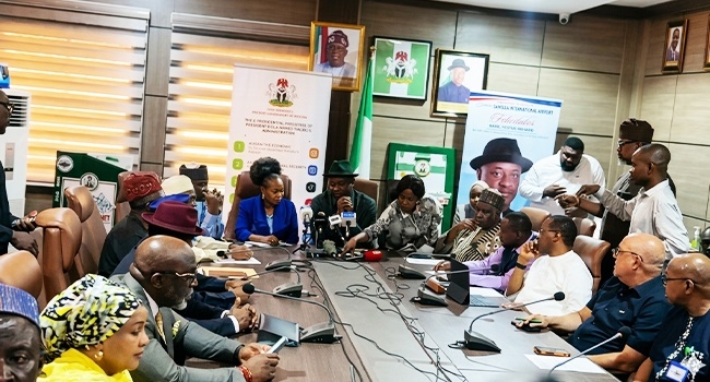 Keyamo In Closed-door Meeting With Oil Marketers Over Aviation Fuel Hike 1 keyamo meeting