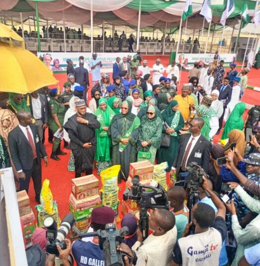Oluremi Tinubu Launches Food Outreach Programme In Zamfara 1 oluremi