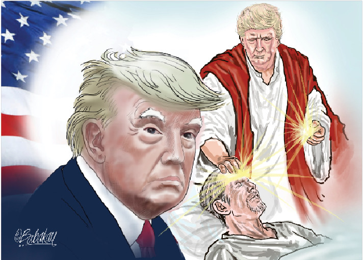 You Ain’t Jesus, Donald!