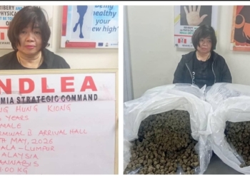NDLEA Intercepts Chinese Grandma With Canadian ‘Loud’ At Lagos Airport