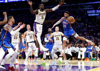 NBA Playoffs: Thunder Dominate Lakers In Western Semi-Finals Game 3