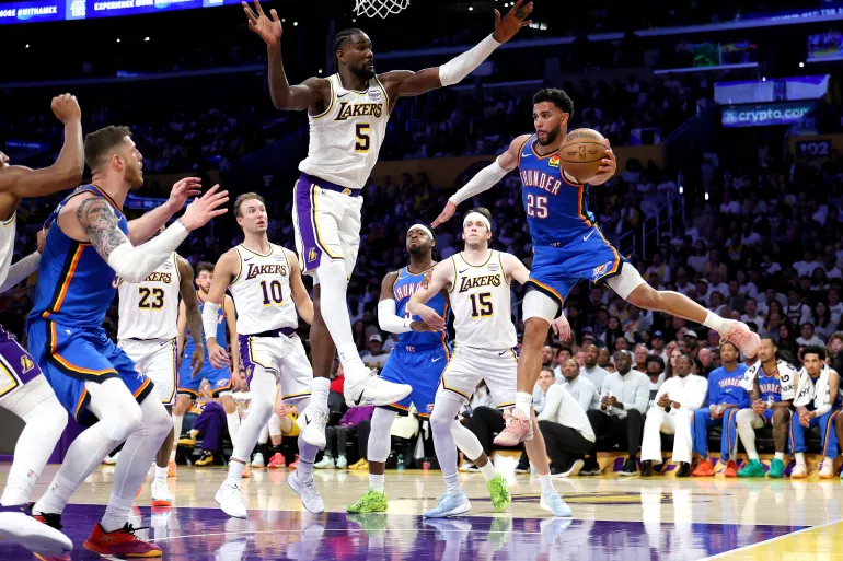 NBA Playoffs: Thunder Dominate Lakers In Western Semi-Finals Game 3