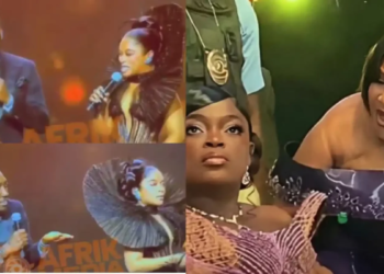 AMVCA 12: Bovi, Nomzamo Recreate Funke Akindele-Toyin Abraham Viral Snub