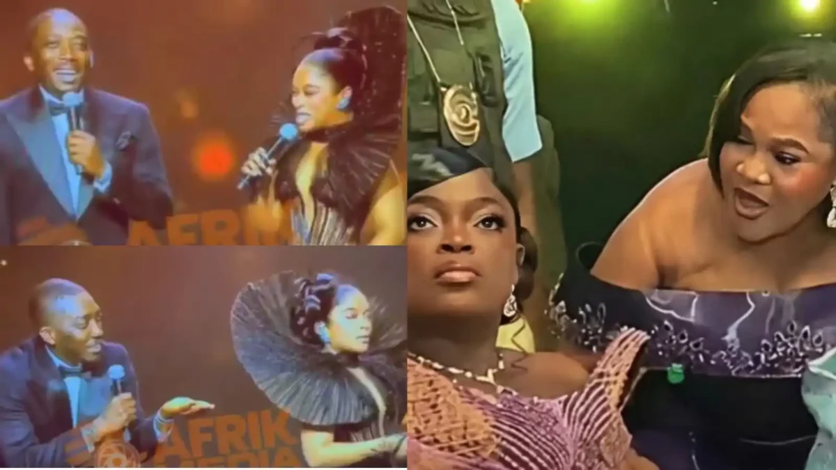 AMVCA 12: Bovi, Nomzamo Recreate Funke Akindele-Toyin Abraham Viral Snub