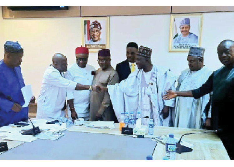 Yobe APC Stakeholders’ Endorsed Aspirant, Wali, Screened For 2027 Governorship Race 1 Alh. Baba Mallam Wali mni (Middle with regalia) shortly after being cleared by the APC to contest the governorship election in 2027