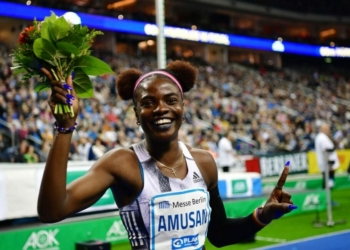 Amusan Secures 3rd Place In Diamond League Opener